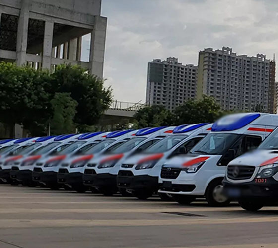 陆川县服务车队展示